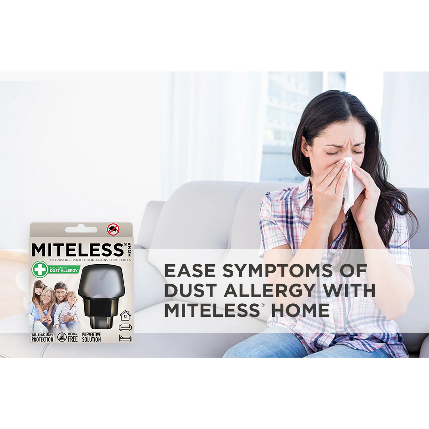 MITELESS® Home  Plug in Ultrasonic Repellent