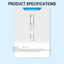Pet dental gel applicator product specifications