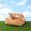 Navy Style Car Travel Pet Nest effective 1:1 continuous background outpaint revision v2, source image 10, no crop
