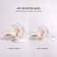 AIWO pet water fountain and feeder 180-degree rotating base for corner and wall placement [Rotating base v3]