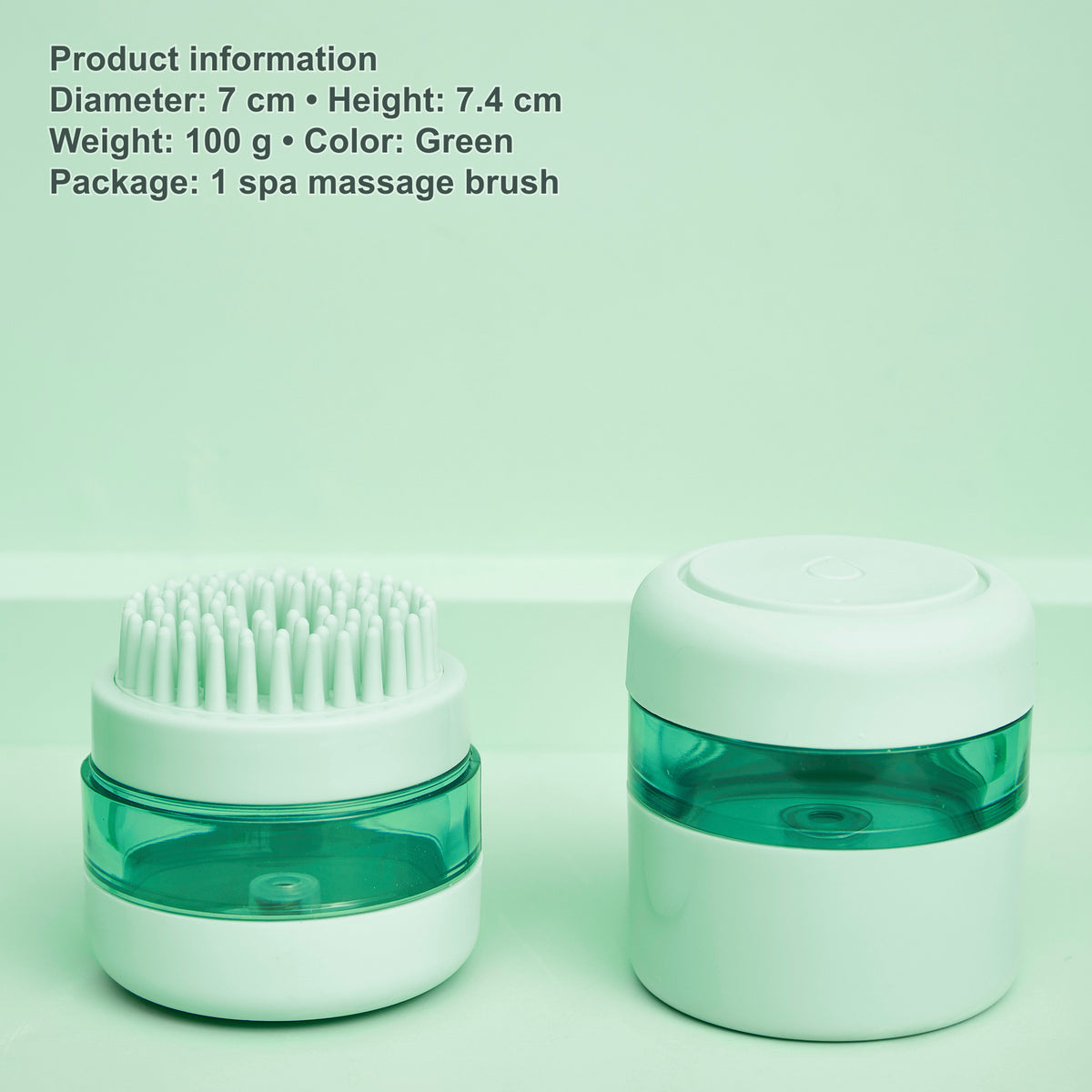 VETRESKA pet spa massage brush size, weight and package information [Gallery: Shared]