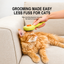 AIWO Doughnut Pin Brush used for cat grooming
