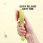 AIWO Doughnut Pin Brush quick-release fur removal feature