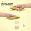 AIWO Doughnut Pin Brush one-piece handle for easy fur removal