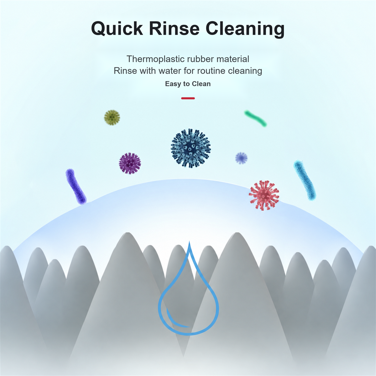 KIMPETS pet hair remover brush quick rinse cleaning detail