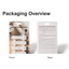 Diatomite drying block four-piece packaging front and back [English Revision]