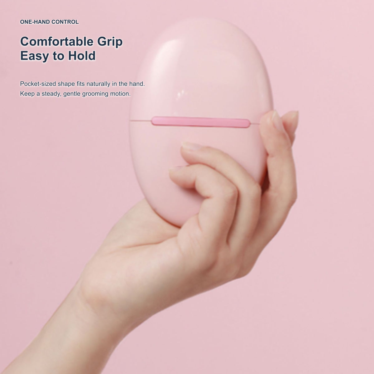 Aiwo pebble pocket cat comb with a comfortable one-hand grip [Gallery: Shared]