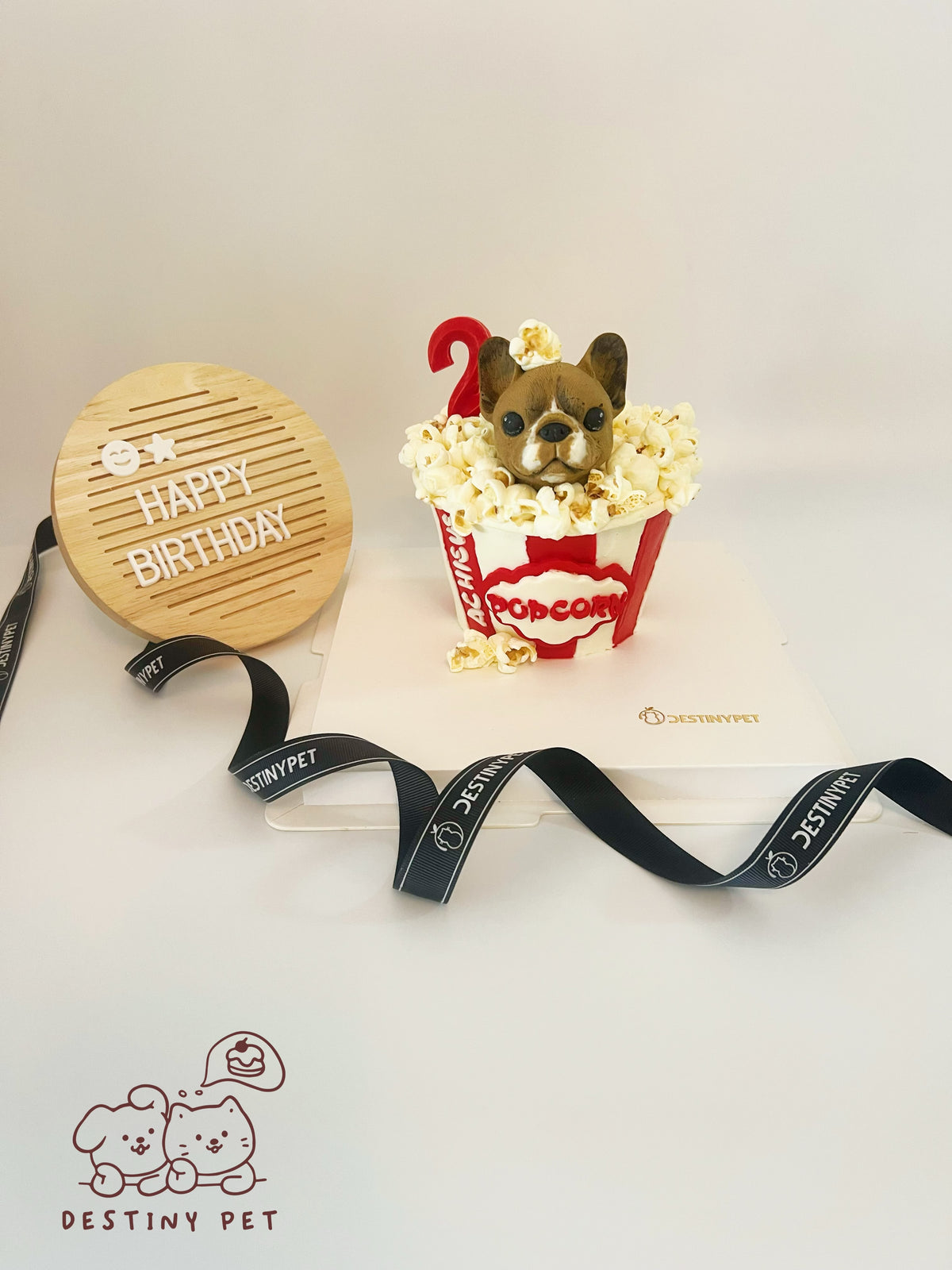Popcorn Pet Cake, Pet Birthday Cake, Pet Cake，Dog&Cat Birthday Cake