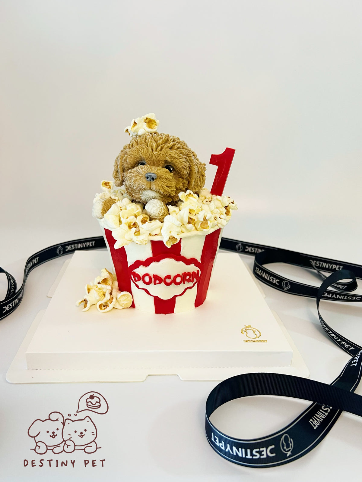 Popcorn Pet Cake, Pet Birthday Cake, Pet Cake，Dog&Cat Birthday Cake