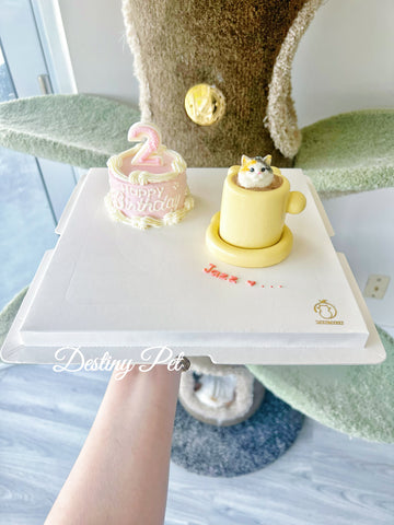Afternoon Tea Pet Cake，Pet Birthday Cake, Pet Cake，Dog&Cat Birthday Cake