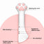 Paw-shaped pet food can opener opening and side-cleaning feature guide