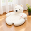 White polar bear pet sofa lifestyle view without collage