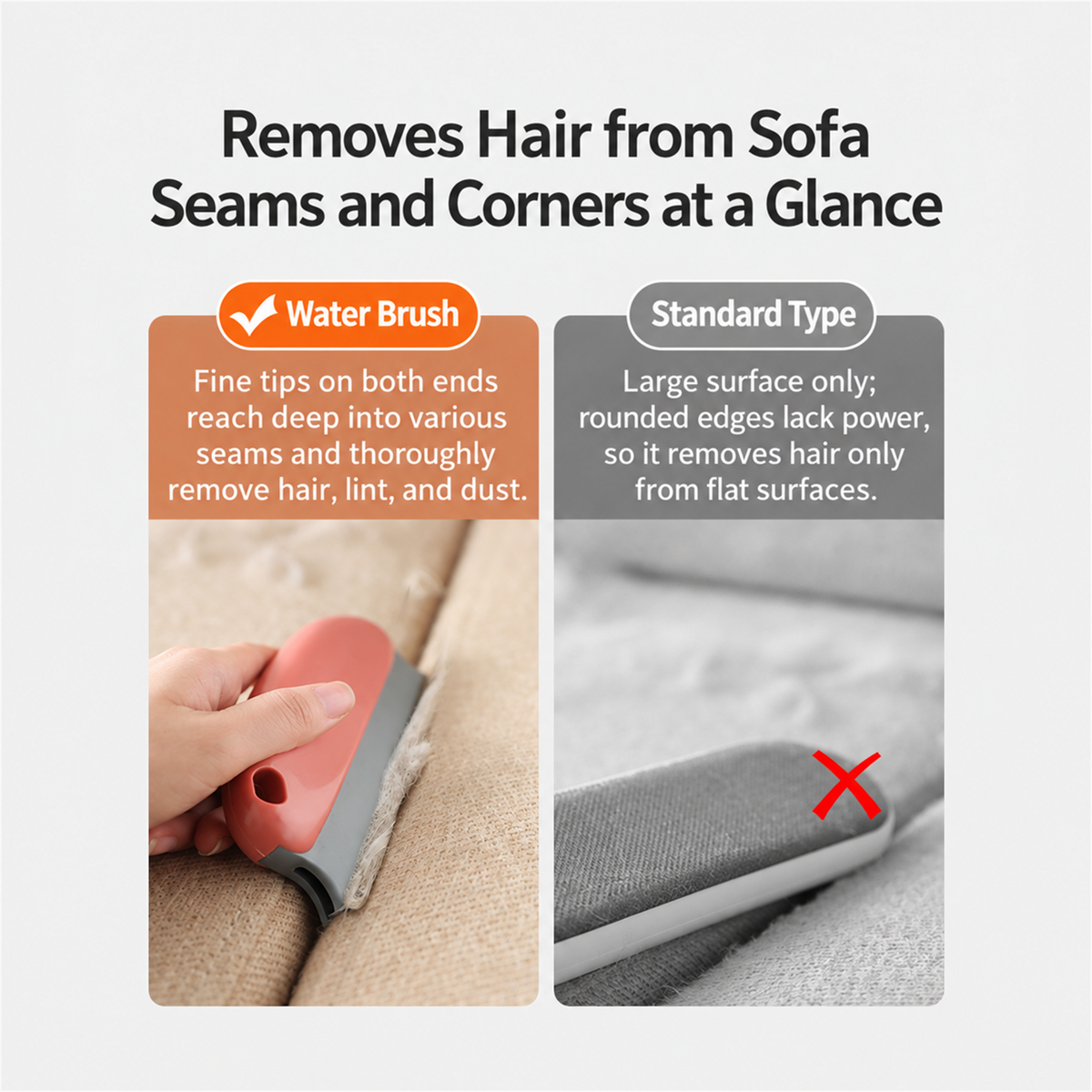 KIMPETS pet hair remover brush detail image 15