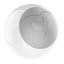 Close-up of the white Aiwo interactive rolling cat ball toy