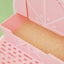VETRESKA Fruity Kitty Kove Litter Box - Grapefruit design pull-out litter drawer detail [Gallery: Grapefruit]