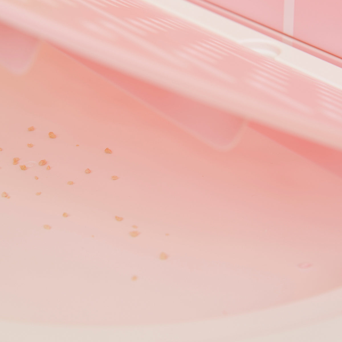 VETRESKA Fruity Kitty Kove Litter Box - Grapefruit design matching scoop detail [Gallery: Grapefruit]
