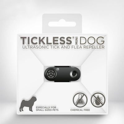 TICKLESS® Mini  Rechargeable Ultrasonic Tick and Flea Repellent - Black