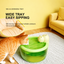 AIWO wireless pet water fountain | 166 mm wide drinking tray | English detail graphic