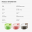 AIWO wireless pet water fountain | product information and colour options | Revision 2 transparent text detail graphic