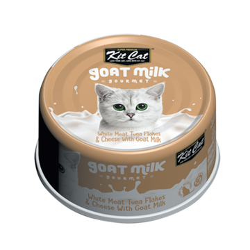 Kit Cat White Meat Tuna Flakes & Cheese With Goat Milk product image 1