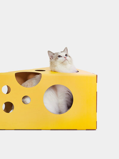 VETRESKA CHEESE CAT SCRATCHING BOX