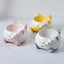Curvy Cat Butt Ceramic Pet Bowl