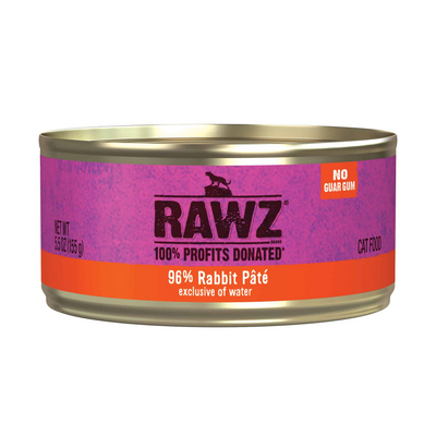 RAWZ® 96% RABBIT PATE CAT FOOD