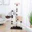 Pawz Road Cat Apartments Cat Nest Cat Tree One Cat Villa Grab Column Cat Climbing Frame Sisal Jumping Platform Cat Climbing Frame Cat Tree Tower