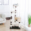 Pawz Road Cat Apartments Cat Nest Cat Tree One Cat Villa Grab Column Cat Climbing Frame Sisal Jumping Platform Cat Climbing Frame Cat Tree Tower