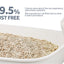 CATURE Natural Tofu Mix Clumping Tofu+Bentonite+Wood 5.6 KG (2BAGS)