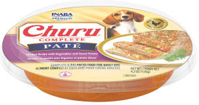 INABA INABA DOG Churu COMPLETE PATE (Chic/Veg & Sweet Pot) - 120 g 1 Pack (120 g) current Canpet package