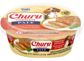 INABA INABA DOG Churu COMPLETE PATE (Chicken/Veg) - 270 g 1 Pack (270 g) current Canpet package