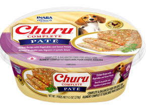 INABA INABA DOG Churu COMPLETE PATE (Chic/Veg & Sweet Pot) - 270 g 1 Pack (270 g) current Canpet package