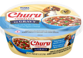 INABA INABA DOG Churu COMPLETE GRAVY (Chic/Veg & Cheese) - 270 g 1 Pack (270 g) current Canpet package