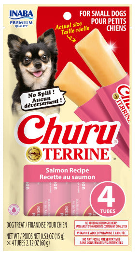 INABA INABA Churu TERRINE SMALL DOG (Salmon) 1 Pack (60 g) current Canpet package
