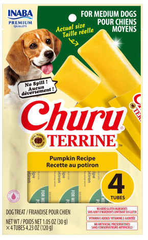 INABA INABA Churu TERRINE MED DOG (Chicken &Peanut Butter) 1 Pack (120 g) current Canpet package