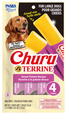 INABA INABA Churu TERRINE LARGE DOG (Sweet Potato) 1 Pack (216 g) current Canpet package