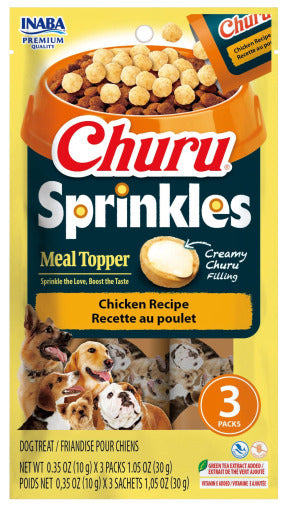 INABA INABA DOG Churu SPRINKLES (Chicken) 1 Pack (30 g) current Canpet package