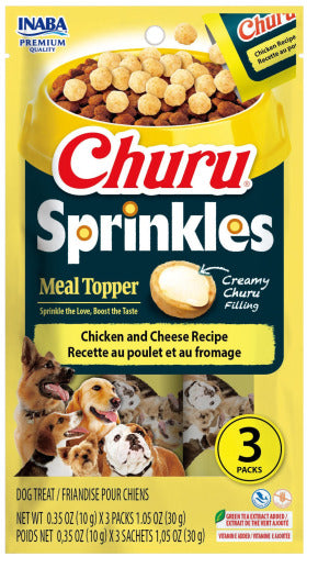 INABA INABA DOG Churu SPRINKLES (Chicken & Cheese) 1 Pack (30 g) current Canpet package
