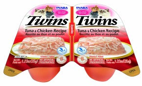 INABA INABA CAT Twin CUPS (Tuna & Chicken) 1 Pack (70 g) current Canpet package