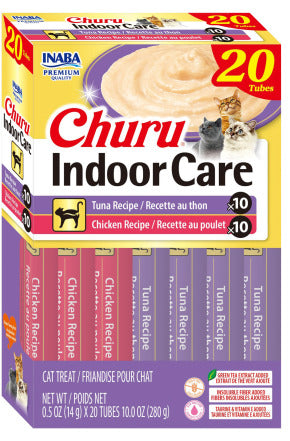 INABA INABA CAT Churu INDOOR CARE 20 PACK (Tuna & Chicken) 1 Pack (280 g) current Canpet package