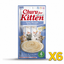 INABA Inaba KITTEN CHURU (Tuna) 6 Pack (24 Tubes) X6 quantity-marked product image