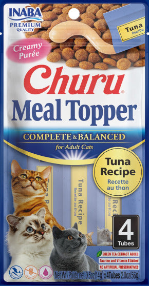 INABA INABA CAT Churu MEAL TOPPER (Tuna) 1 Pack (56 g) current Canpet package