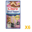 INABA INABA CAT Churu MEAL TOPPER (Tuna with Salmon) 6 Pack (6 × 56 g) X6 quantity-marked product image