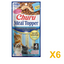 INABA INABA CAT Churu MEAL TOPPER (Tuna with Scallop) 6 Pack (6 × 56 g) X6 quantity-marked product image
