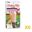 INABA INABA CAT GRILLED FILLETS (Extra Tender Chick in Crab) 6 Pack (6 Fillets) X6 quantity-marked product image