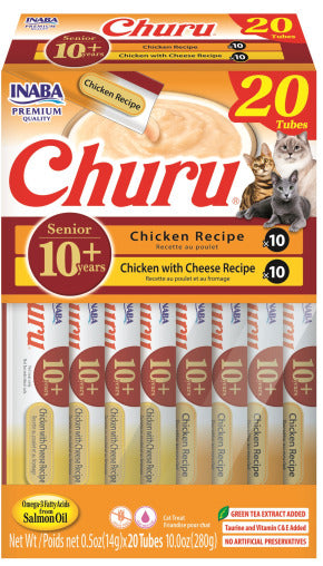 INABA INABA CAT Churu SENIOR 10+ 20 PACK (Chicken) 1 Pack (280 g) current Canpet package
