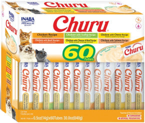 INABA INABA CAT Churu Purees 60 PACK (Chicken) 1 Pack (840 g) current Canpet package
