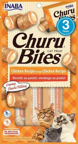 INABA INABA CAT Churu BITES (Chicken) 1 Pack (30 g) current Canpet package
