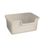 48.5 cm Large Air Gray open anti-splash cat litter box SKU image [Gallery: Large / Air Gray]